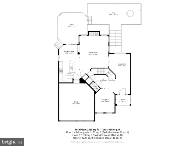 a picture of a floor plan