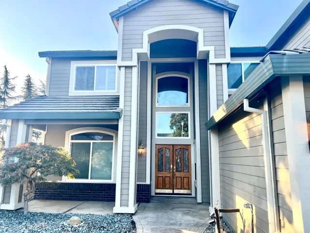 a view of front door of a house