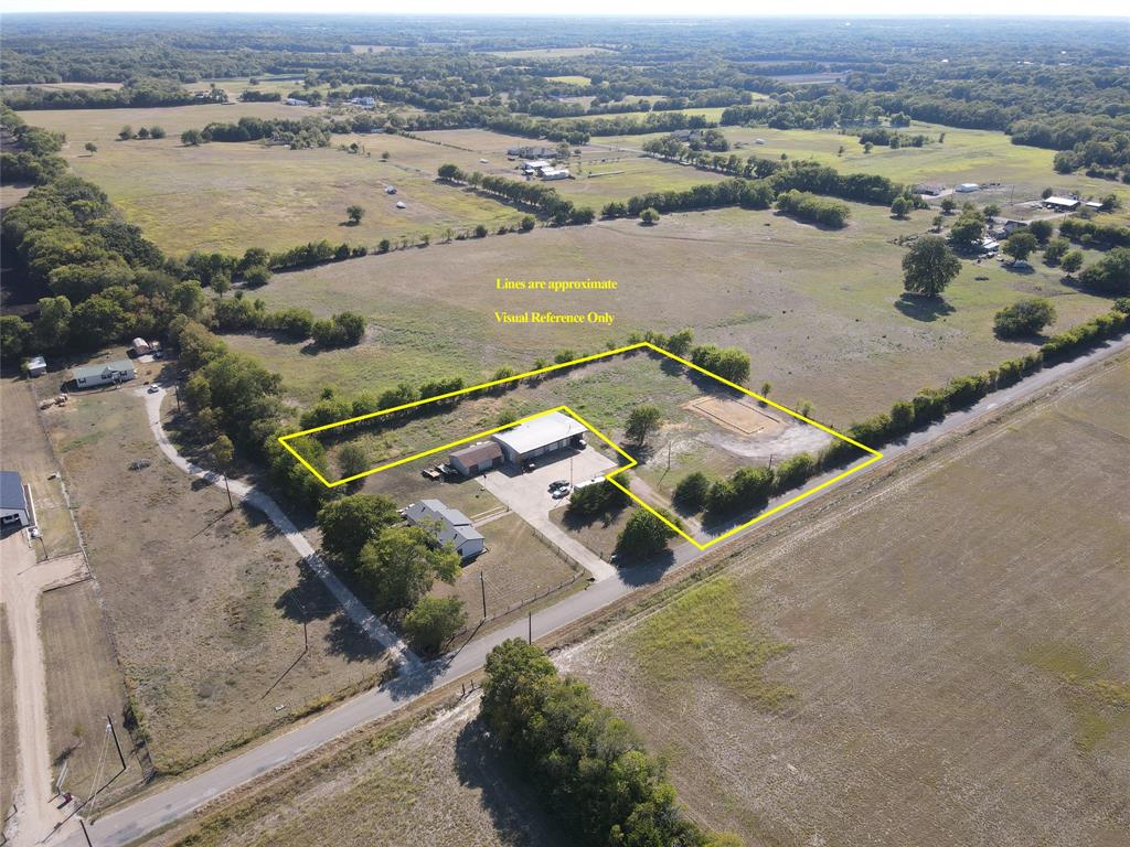 288 Chicken Field Road Whitewright, TX 75491 - Photo 1 of 1 Aerial view with a rural view