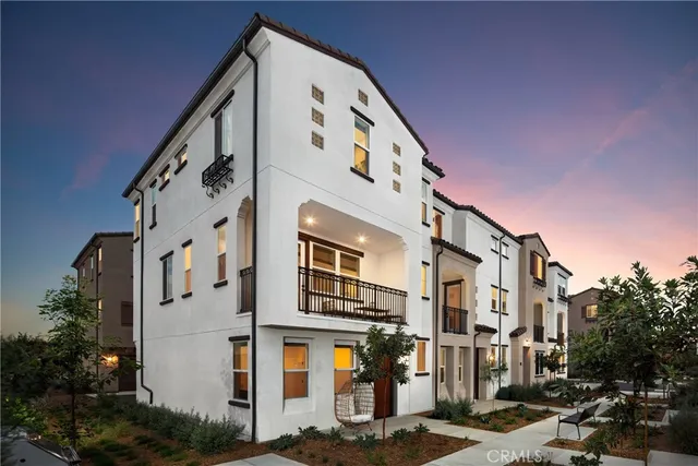 a view of a building with a street