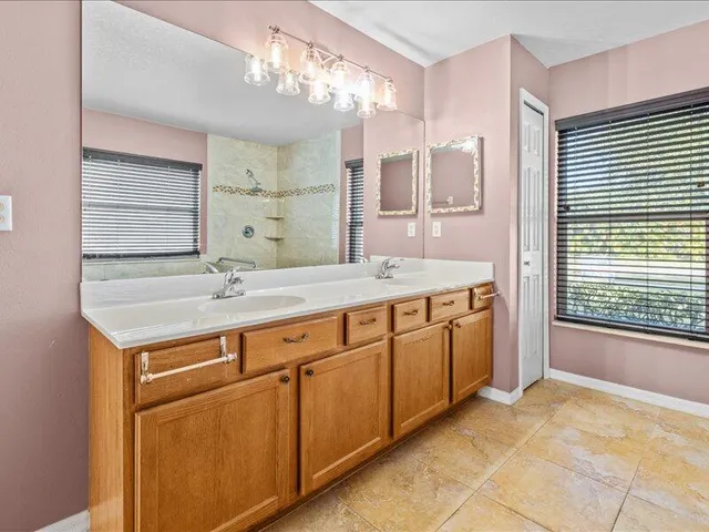 an empty room with an entryway