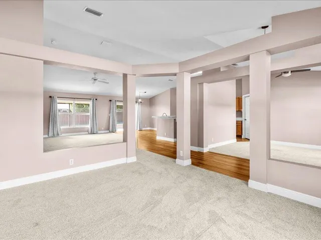 a view of empty room