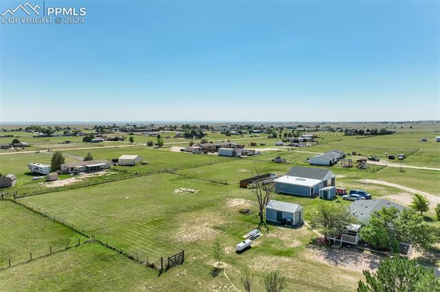 5845 Peerless Farms Road Peyton, CO 80831 - Photo 6 of 50 Aerial view featuring a rural view