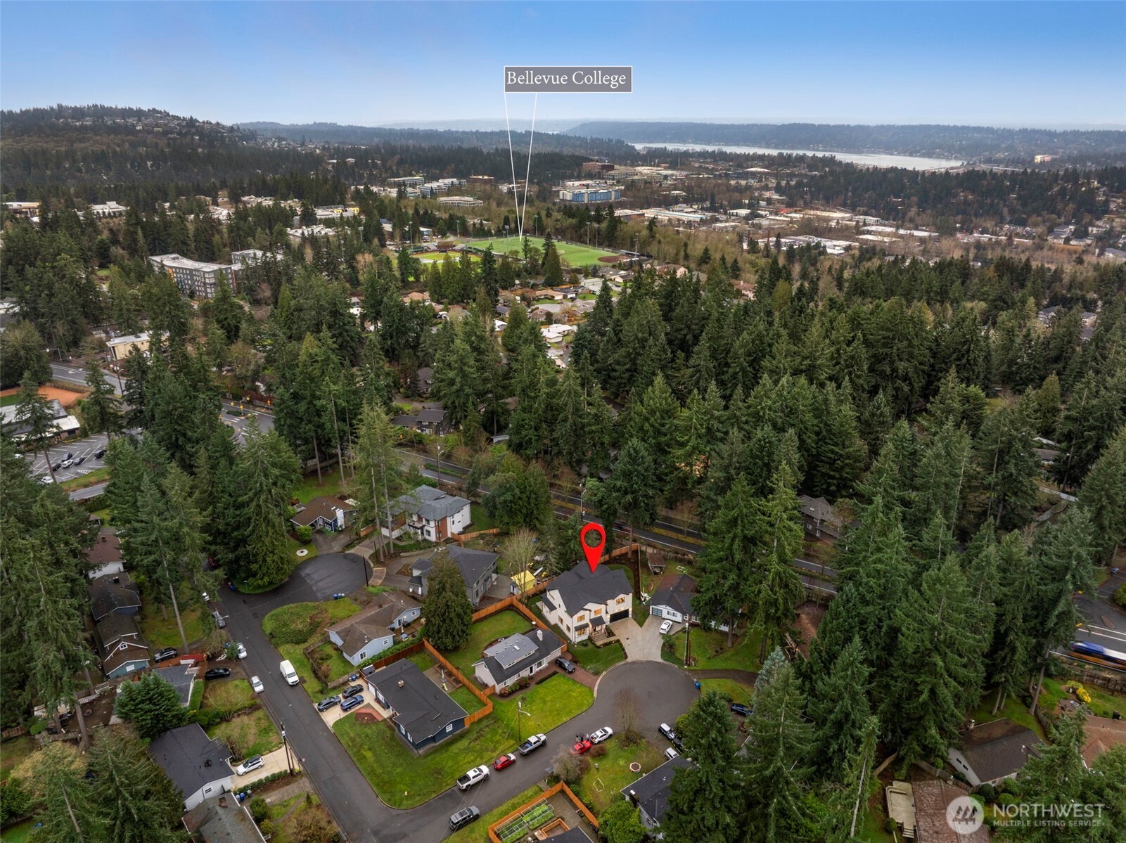14515 Southeast 20th Place Bellevue, WA 98007 - Photo 21 of 21 an aerial view of multiple house