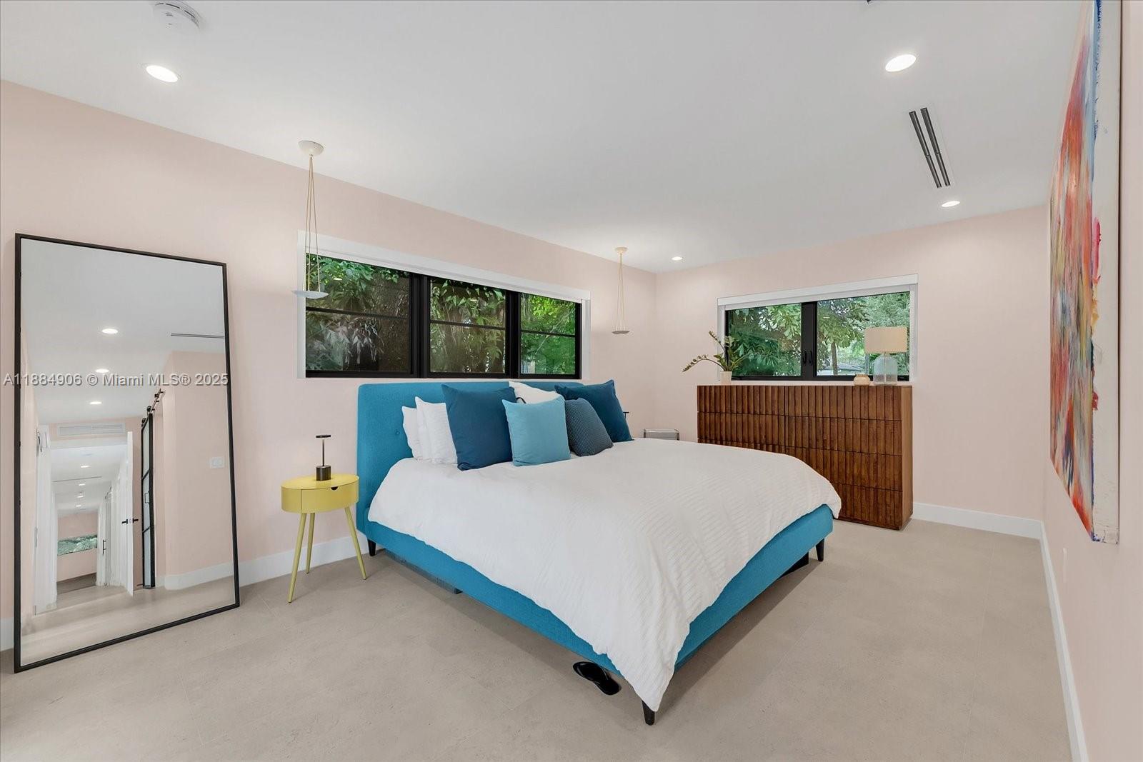 3111 Anderson Road Coral Gables, FL 33134 - Photo 18 of 34 a bed room with a bed window and a dresser