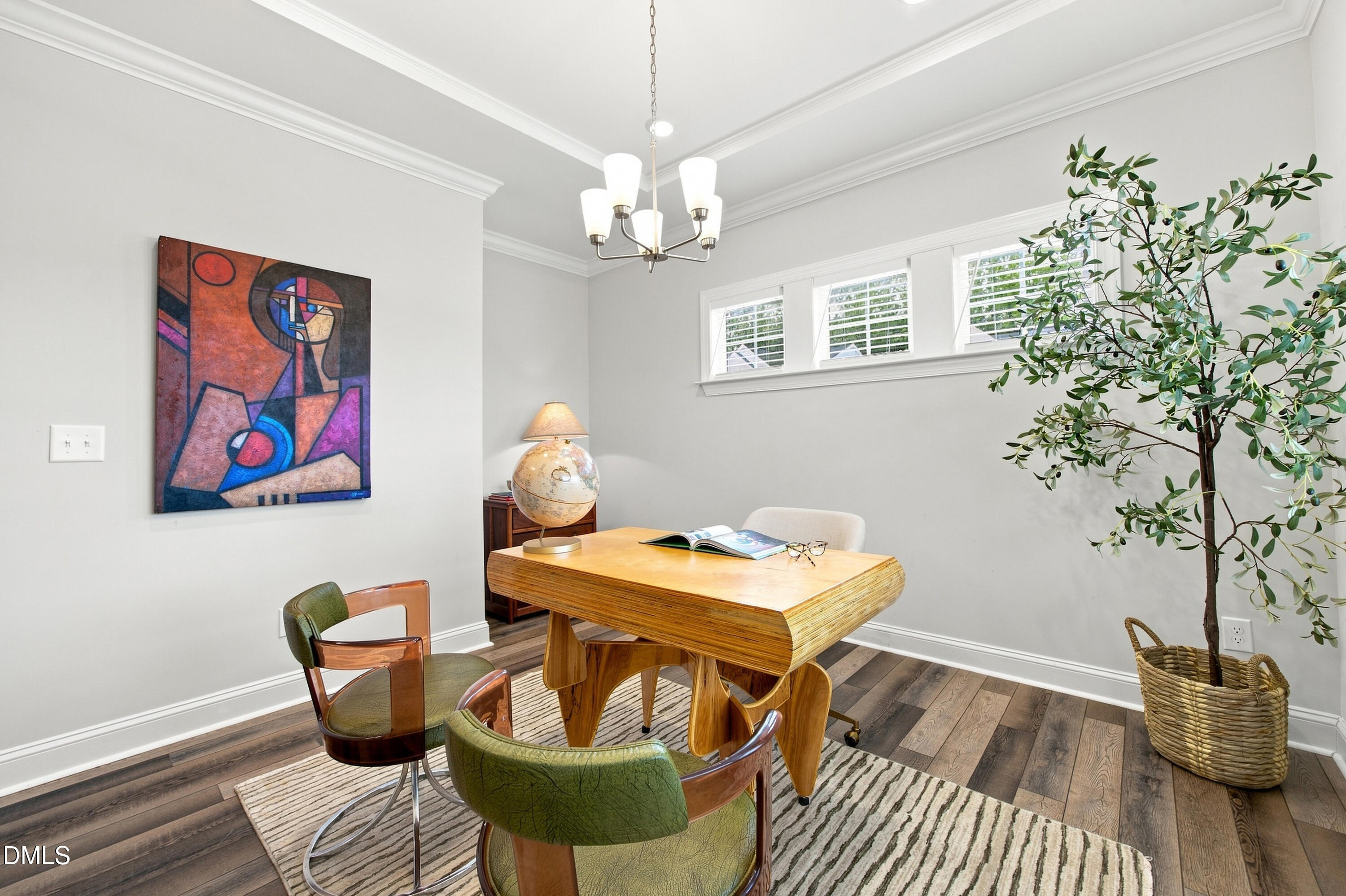 Private home office or formal dining space