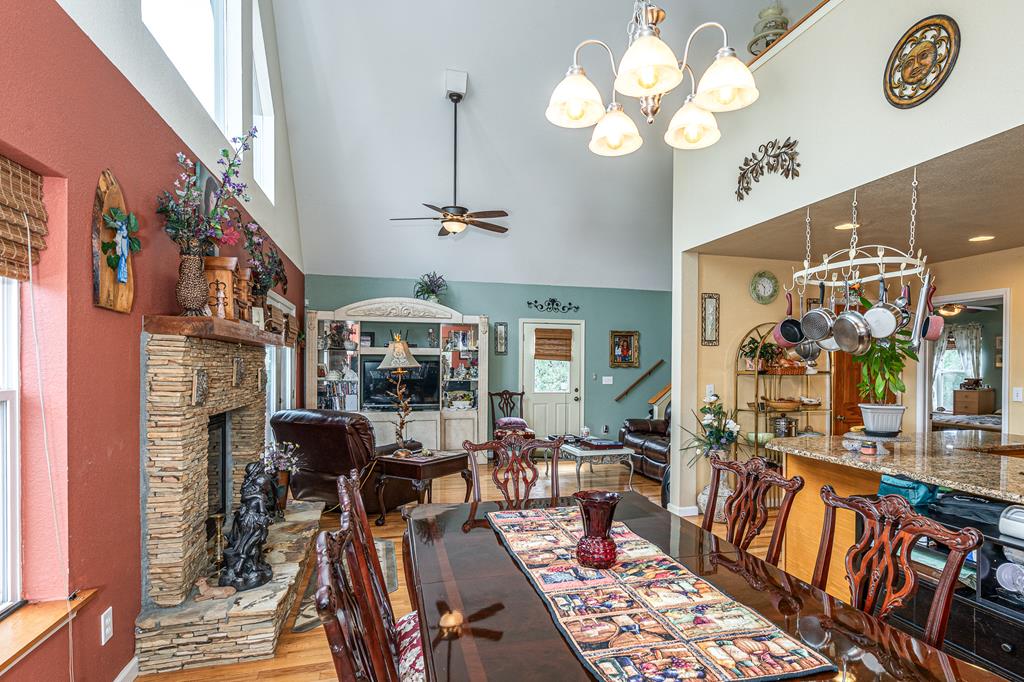 210 Pin Oak Ridge Murphy, NC 28906 - Photo 14 of 51 a view of a livingroom with furniture and a chandelier