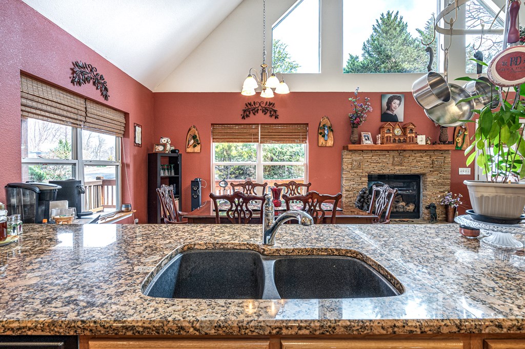 210 Pin Oak Ridge Murphy, NC 28906 - Photo 9 of 51 a view of living room kitchen with furniture and window