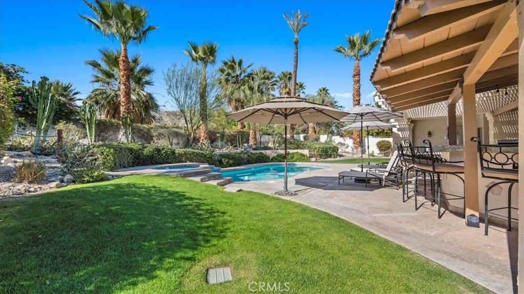 71569 Sahara Road Rancho Mirage, CA 92270 - Photo 41 of 51 Back Yard view 1