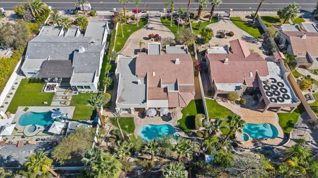71569 Sahara Road Rancho Mirage, CA 92270 - Photo 48 of 51 Drone Shot Facing North