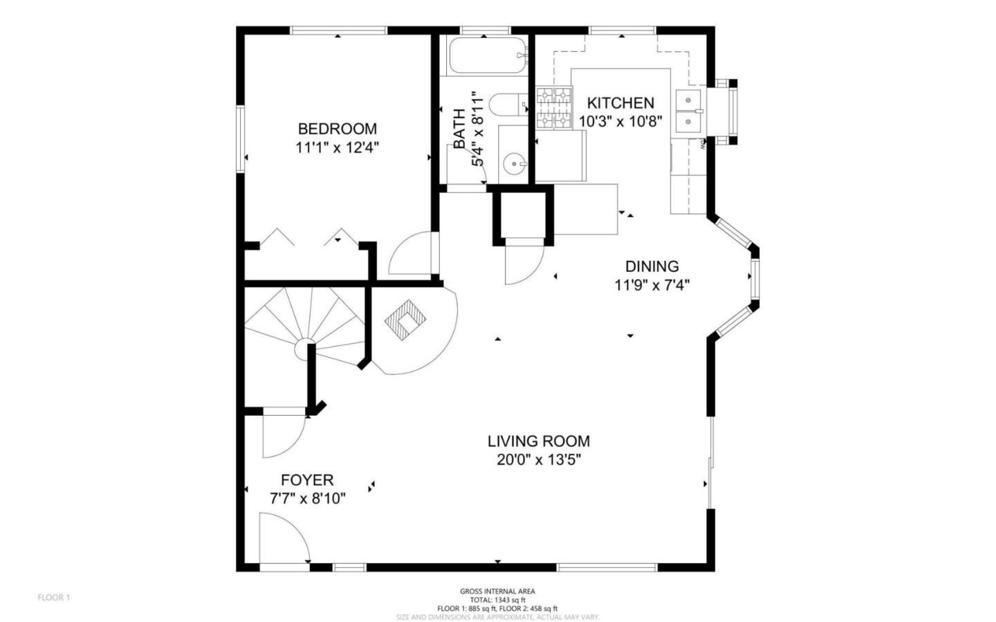 620 Sumner Street Santa Cruz, CA 95062 - Photo 33 of 45 a picture of a floor plan