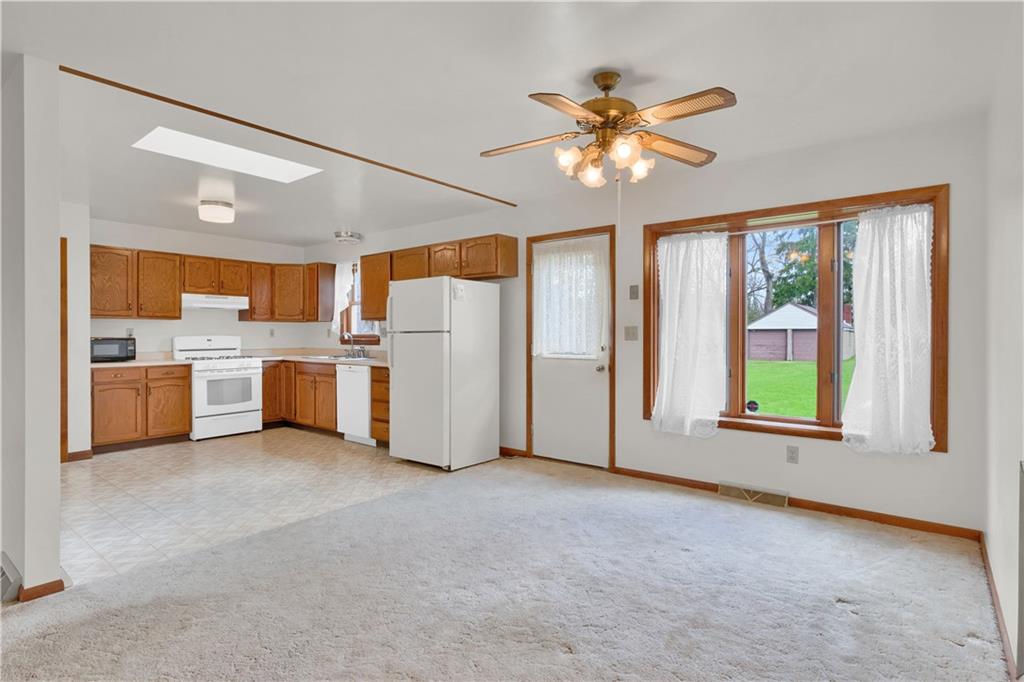 374 Goldsmith Road Pittsburgh, PA 15237 - Photo 4 of 25 a view of a kitchen with stainless steel appliances granite countertop cabinets and a window