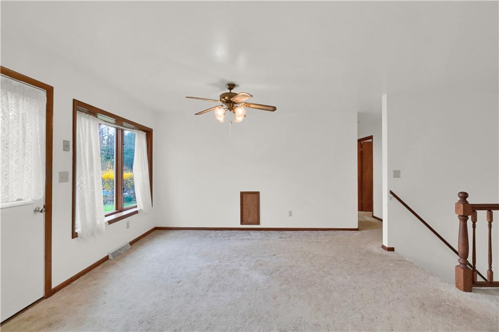 374 Goldsmith Road Pittsburgh, PA 15237 - Photo 5 of 25 a view of a livingroom with a staircase