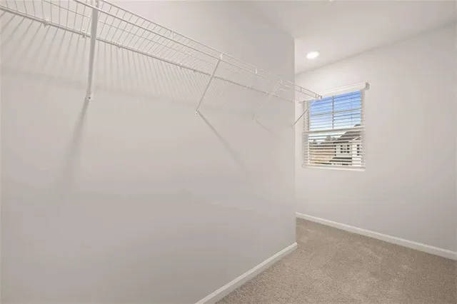 a view of a small space