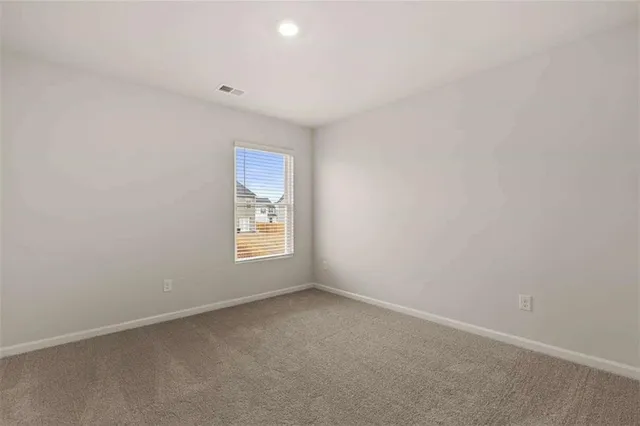 a view of room and window