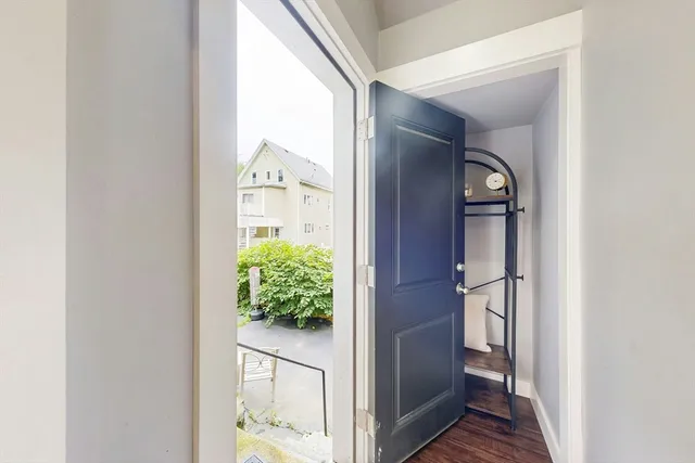 a view of front door