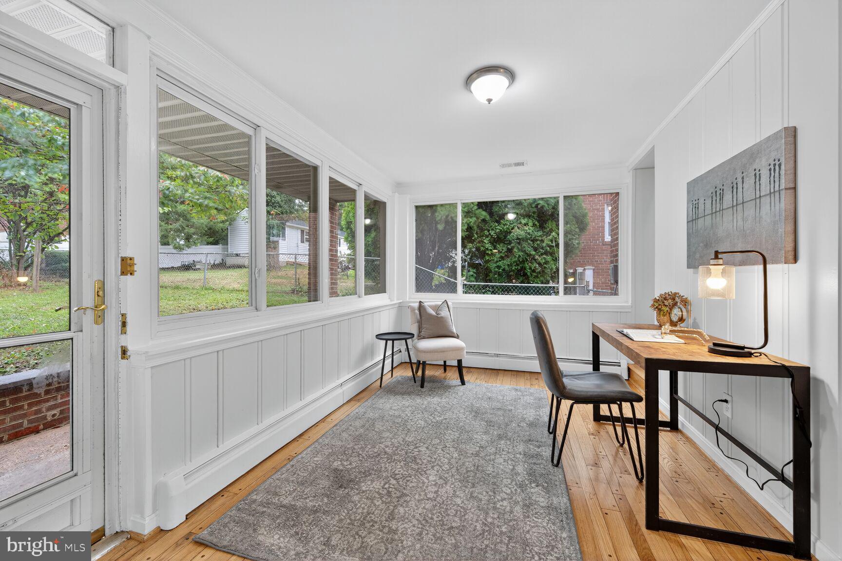 2813 Laurel Avenue Cheverly, MD 20785 - Photo 13 of 30 a view of a dining room with furniture window and outside view