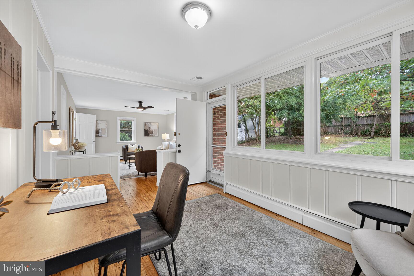 2813 Laurel Avenue Cheverly, MD 20785 - Photo 14 of 30 a dining room with furniture and a window