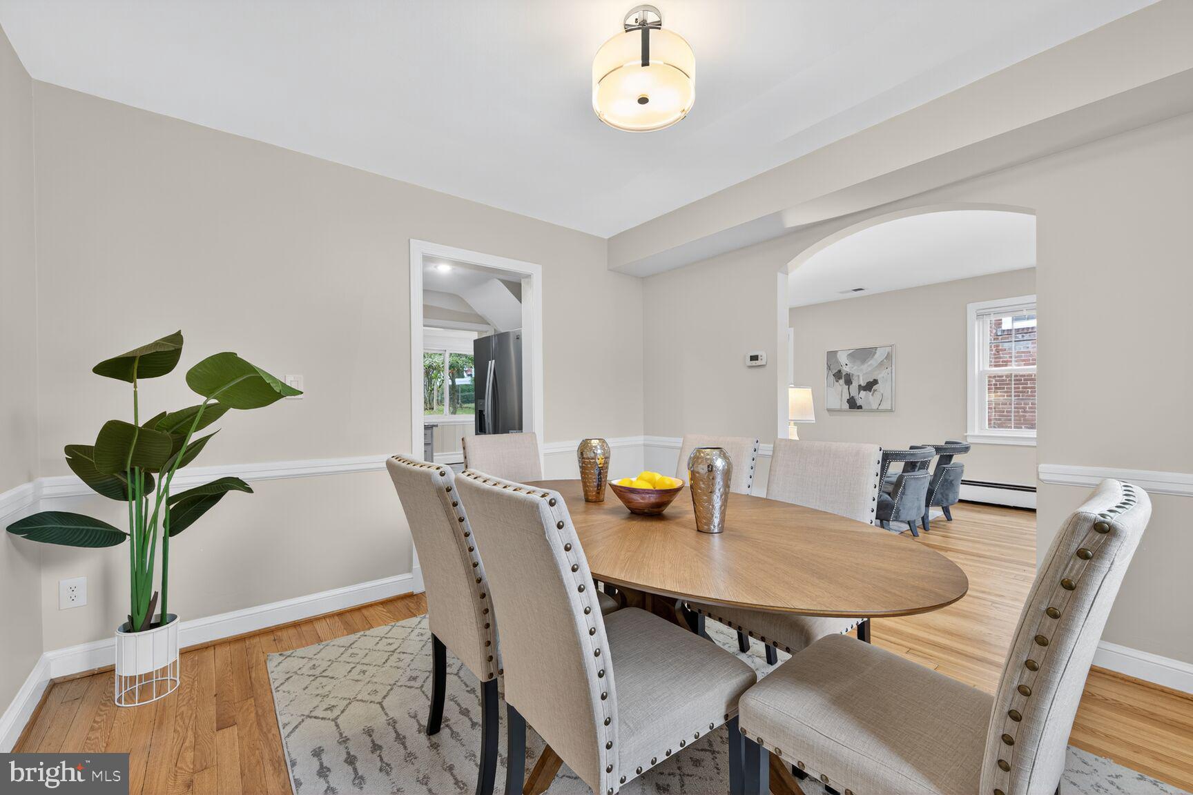 2813 Laurel Avenue Cheverly, MD 20785 - Photo 6 of 30 a view of a dining room with furniture