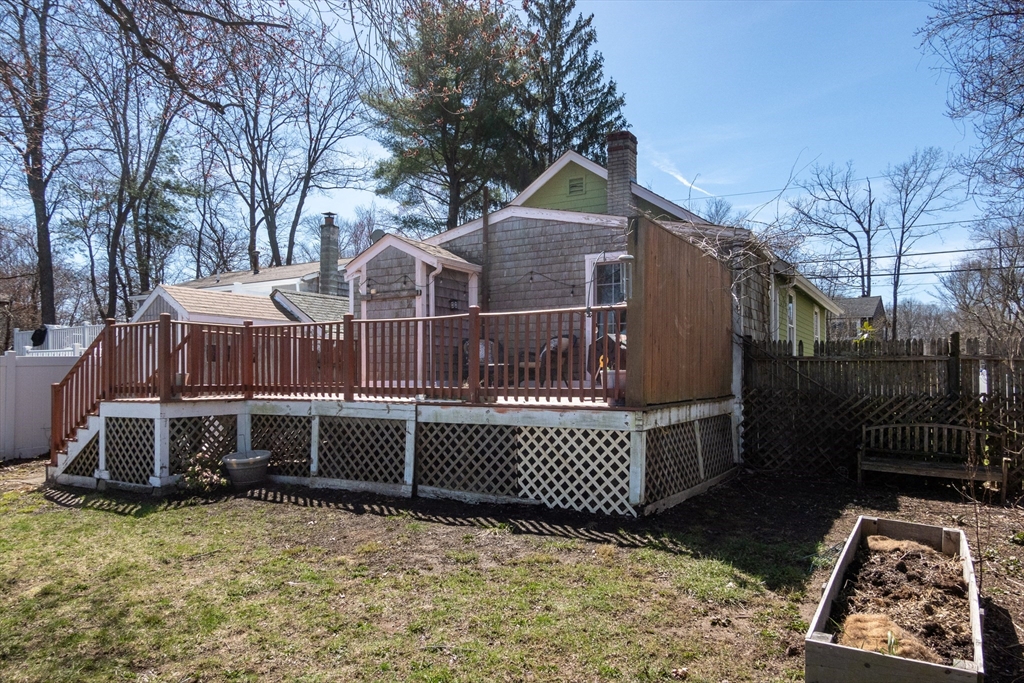 46 West Shore Road Holbrook, MA 02343 - Photo 25 of 33 a view of a house with wooden fence