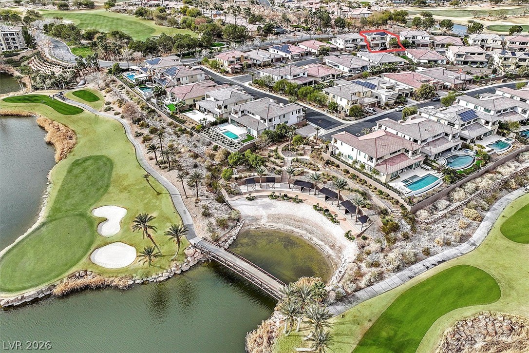 53 Garibaldi Way Henderson, NV 89011 - Photo 74 of 80 View of property location with a local golf course and a large body of water