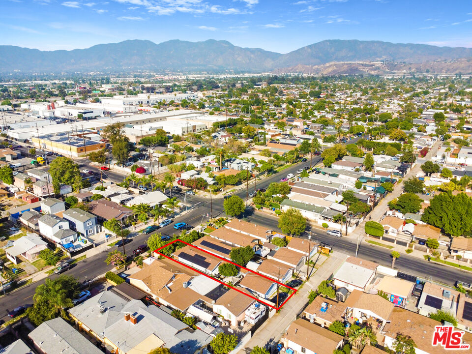 13258 Filmore Street Pacoima, CA 91331 - Photo 24 of 30 an aerial view of residential houses with outdoor space