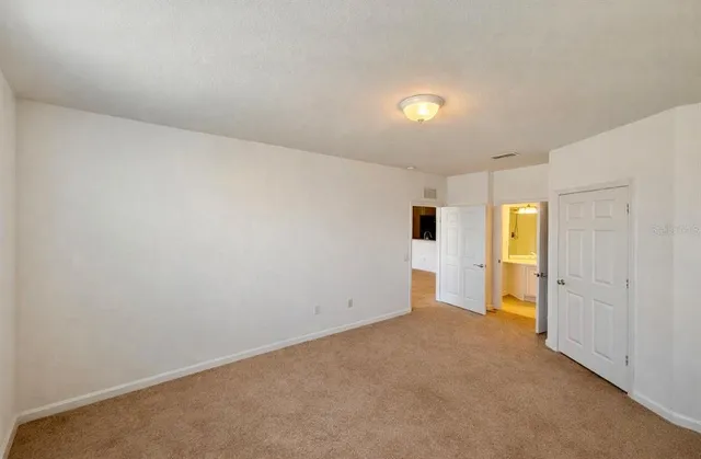 a view of empty room