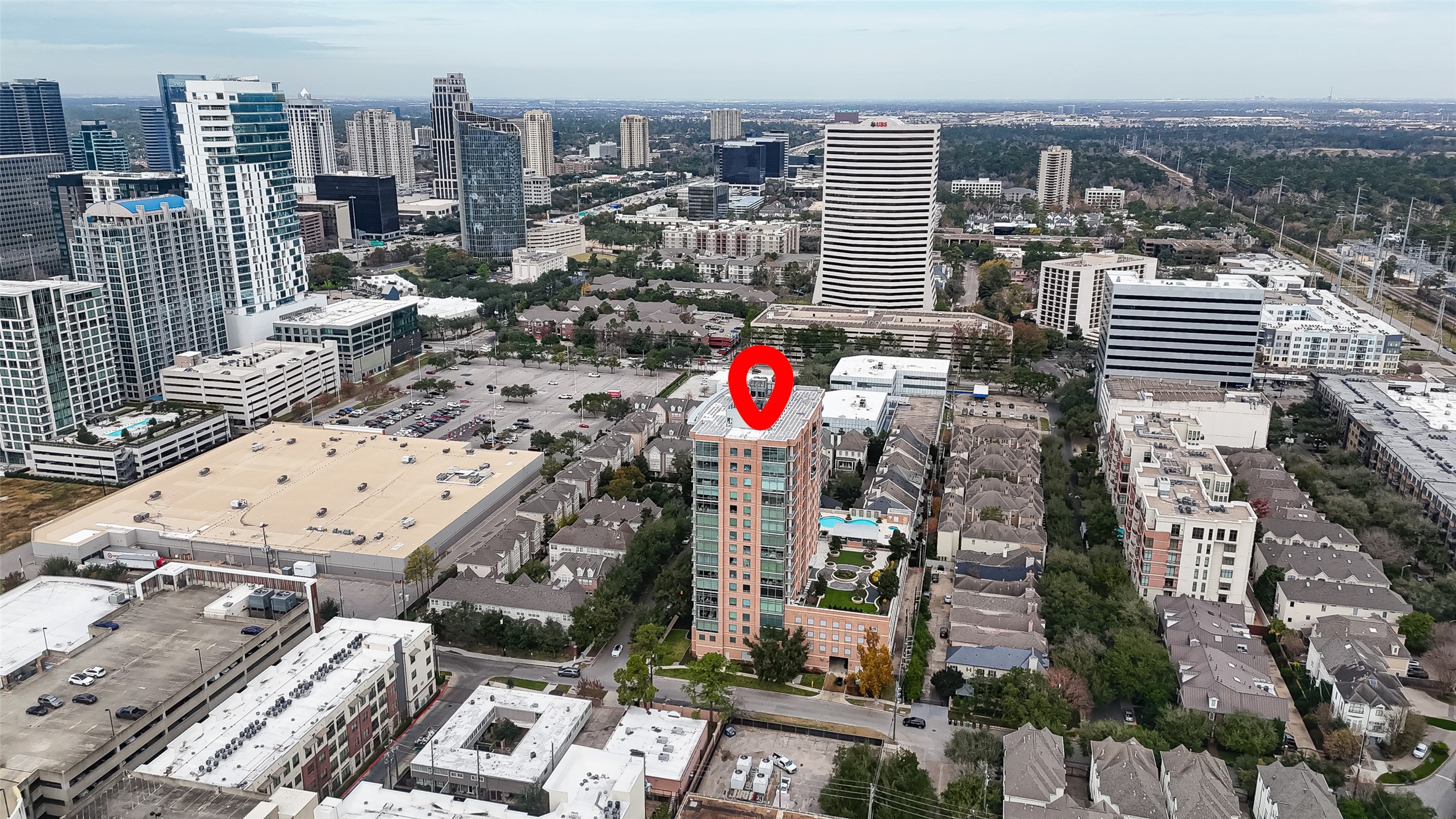 2207 Bancroft Lane, Unit 1202 Houston, TX 77027 - Photo 47 of 47 a picture of city view