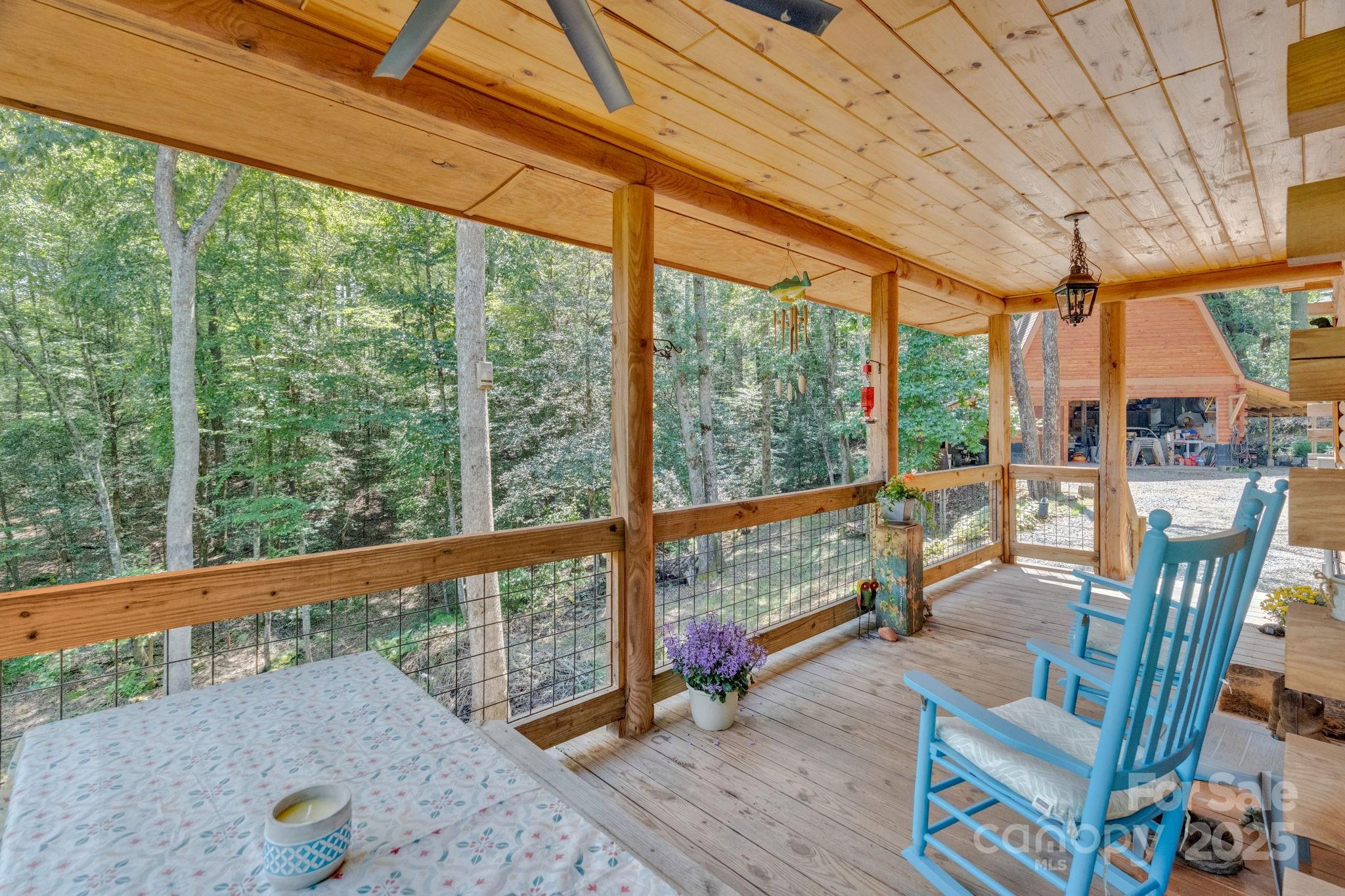 103 Mountain Laurel Road Pisgah Forest, NC 28768 - Photo 29 of 40 a view of outdoor seating