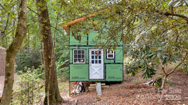 a view of mountains and valleys in the background