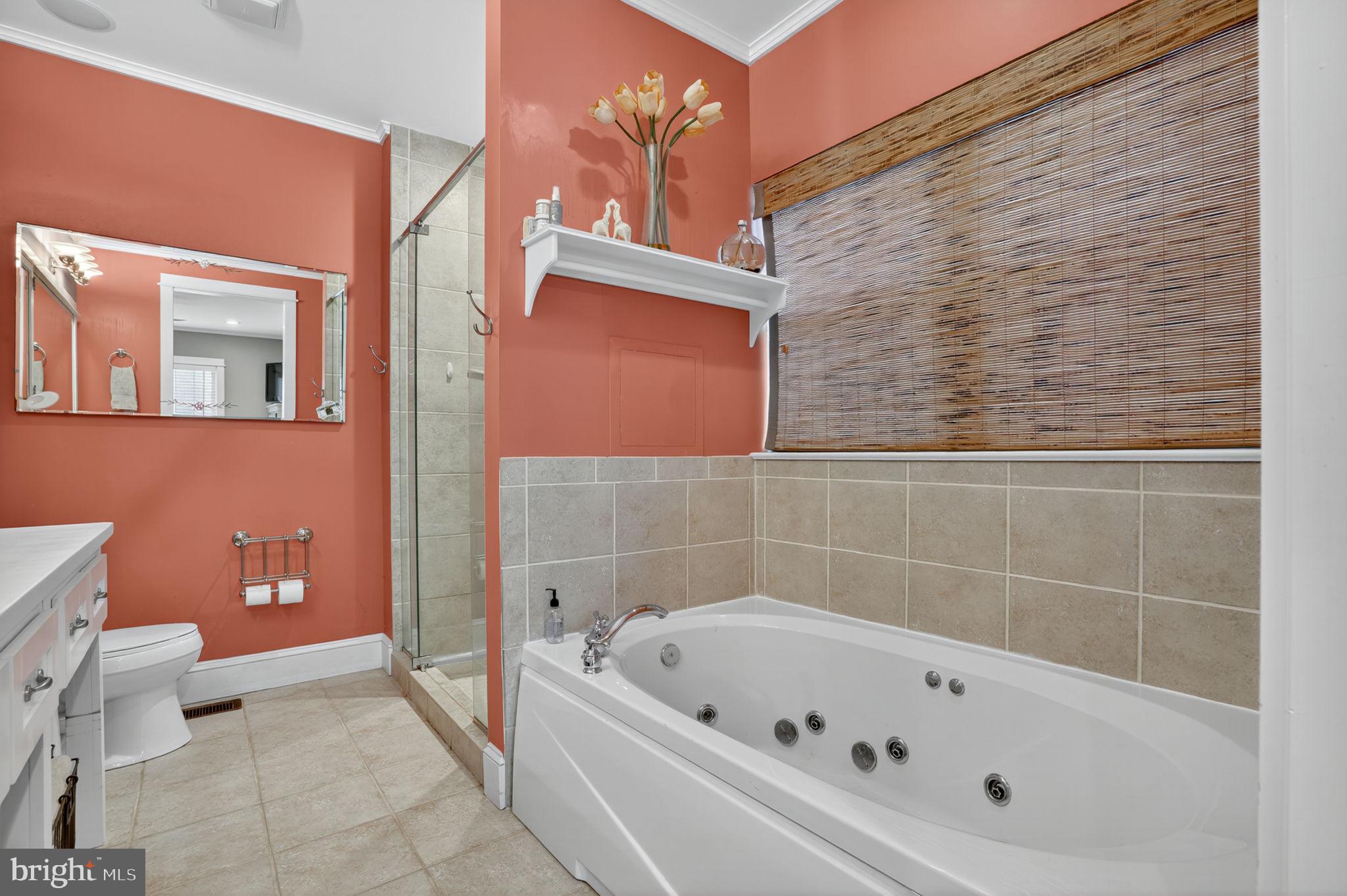 501 South Main Street Berlin, MD 21811 - Photo 40 of 75 a bathroom with a bathtub and a toilet