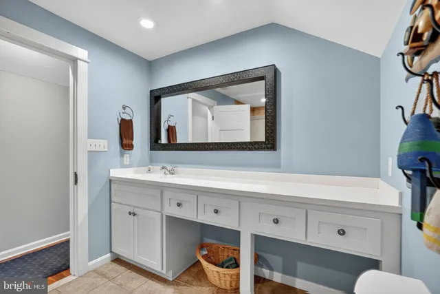 a view of a deck with a yard