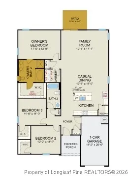 $291,990 | 136 Greenbay Street, Lillington, NC 27546