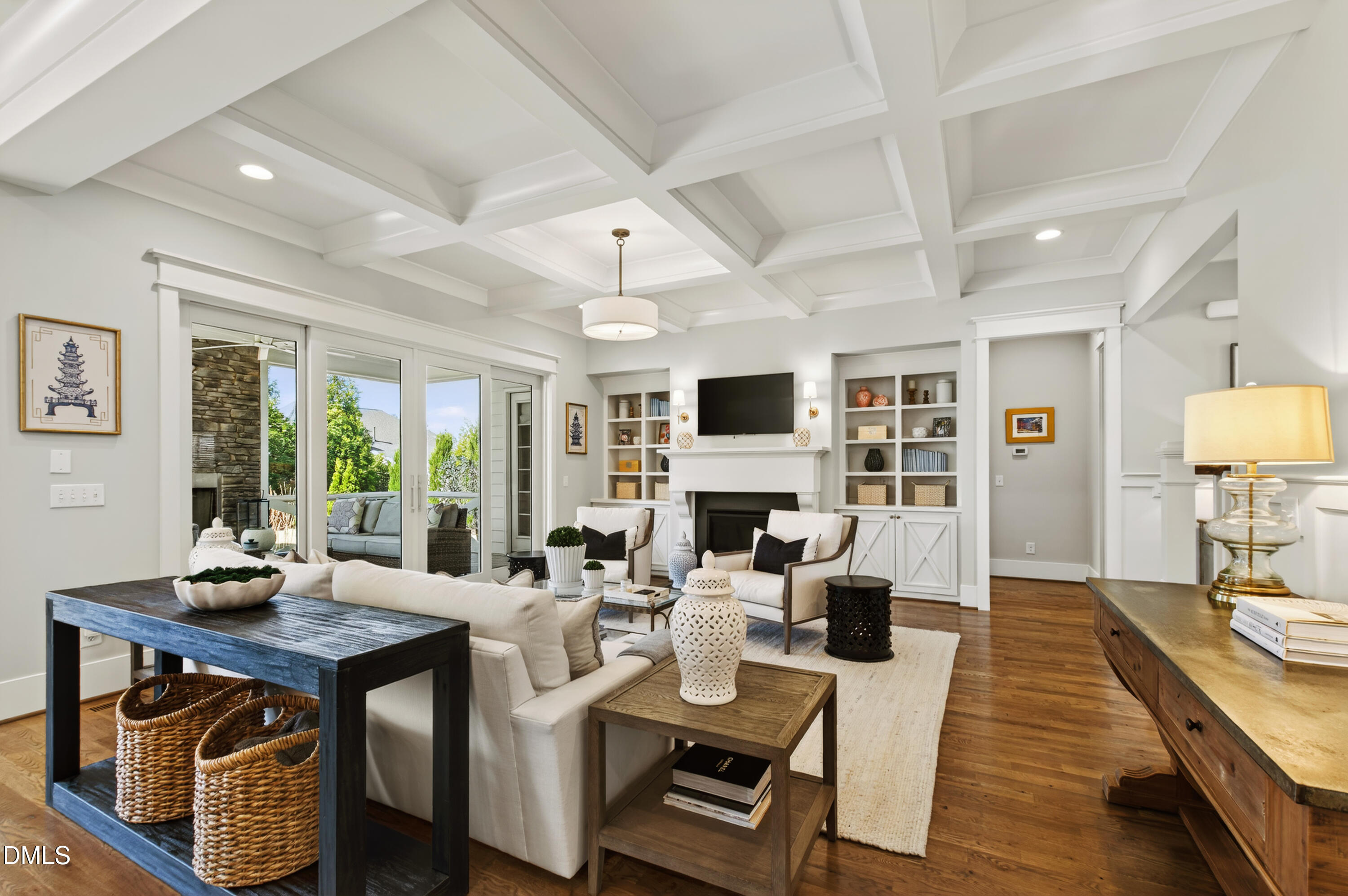 1820 Center Ridge Drive Apex, NC 27502 - Photo 21 of 66 Coffered Ceiling FR