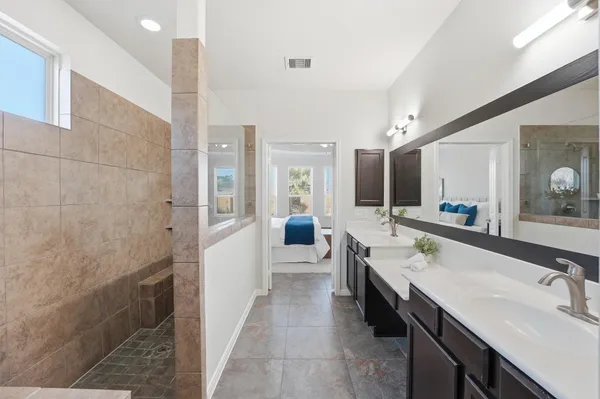 a view of a house with a swimming pool