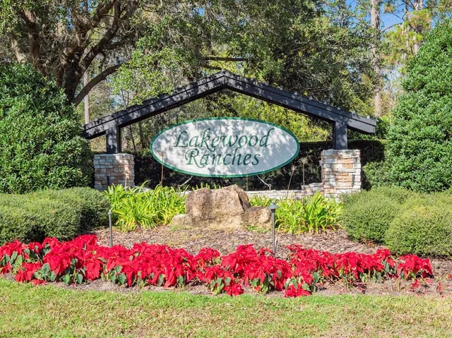 a view of a small garden
