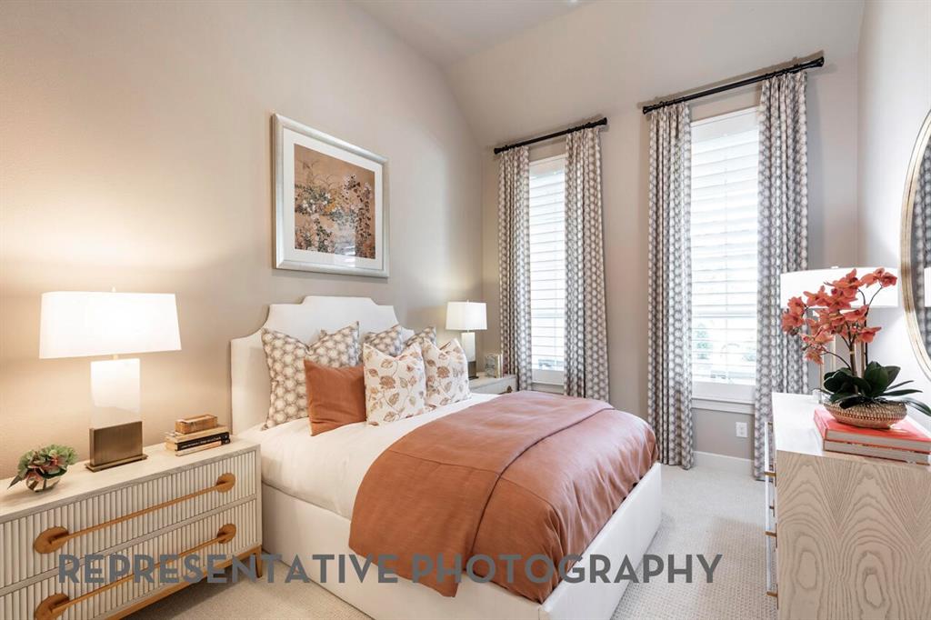 3808 Meander Way Prosper, TX 75078 - Photo 33 of 40 a bedroom with bed and window