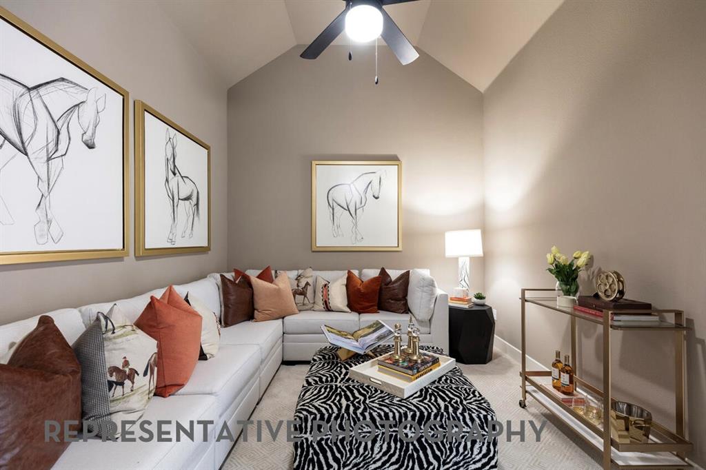 3808 Meander Way Prosper, TX 75078 - Photo 35 of 40 a living room with furniture