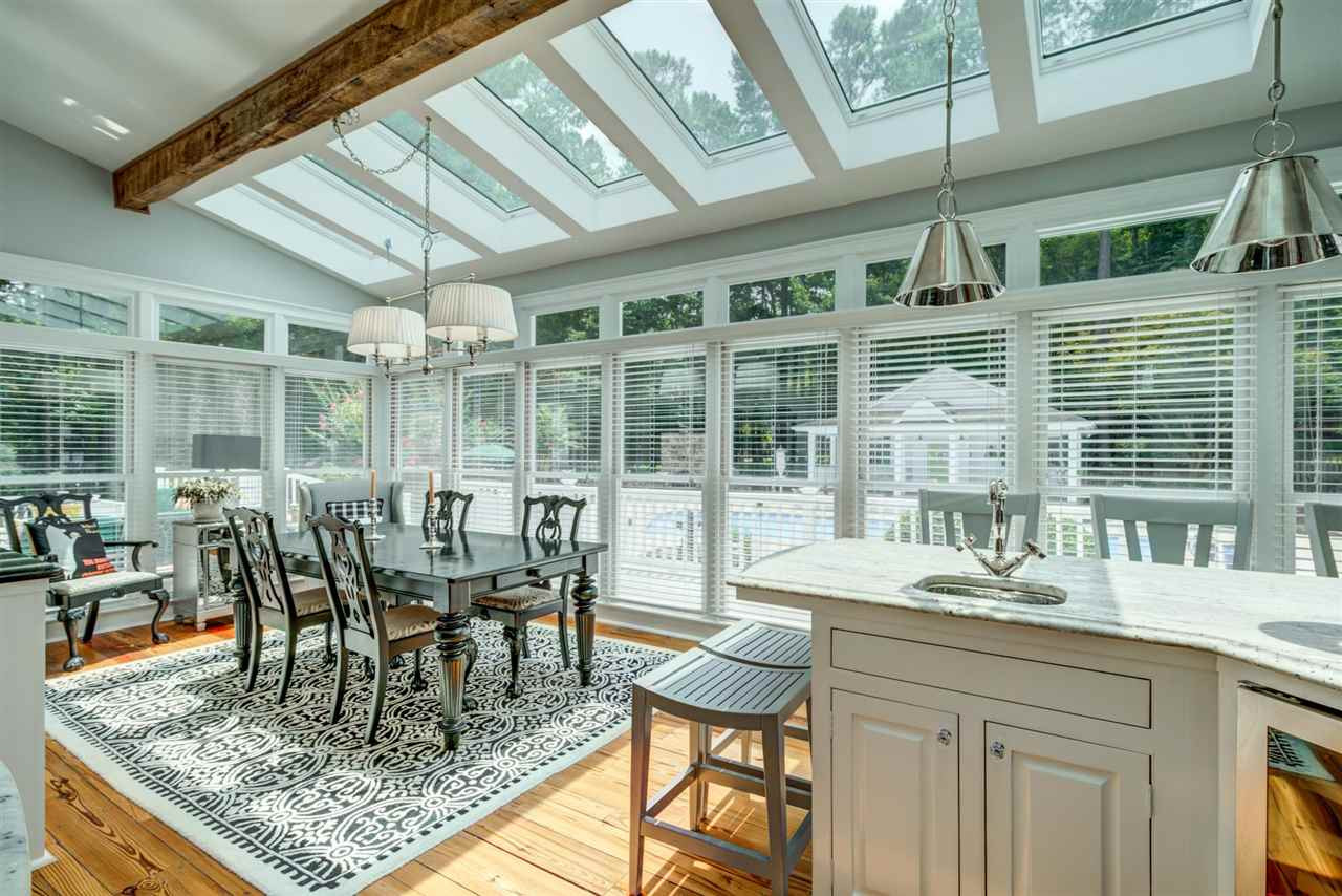 10748 Trego Trail Raleigh, NC 27614 - Photo 17 of 30 Eat-In- Kitchen Wall of Windows w/View