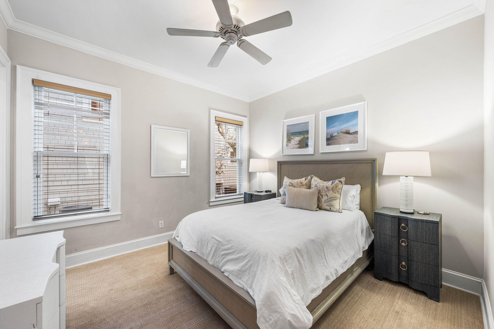 90 South Founders Lane Inlet Beach, FL 32461 - Photo 20 of 44 a bedroom with a large bed and a window
