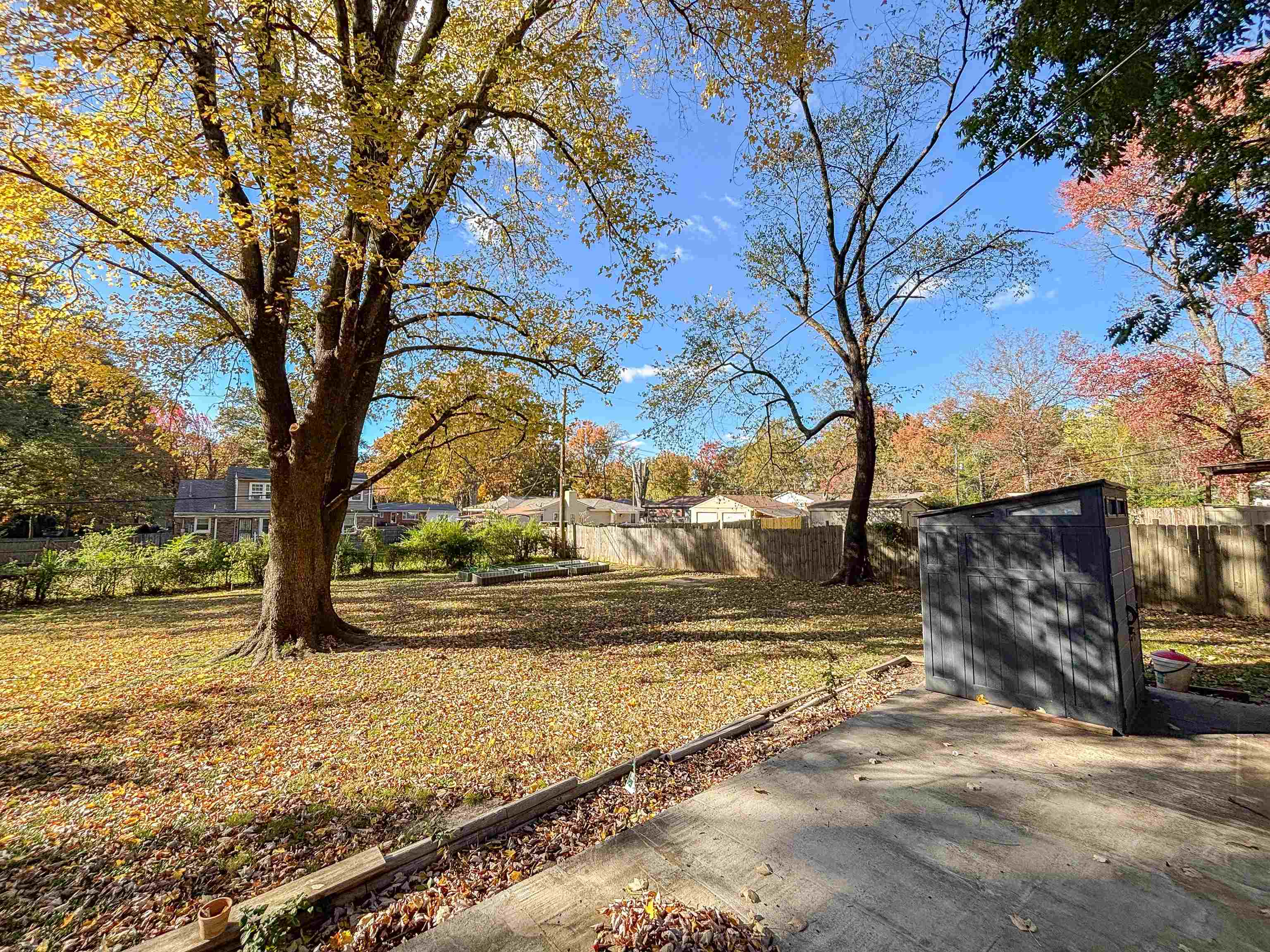 3057 Keats Road Bartlett, TN 38134 - Photo 23 of 23 Fenced backyard with a shed