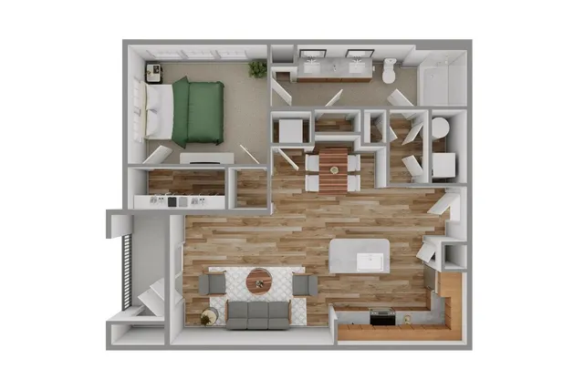 $849 | 14011 Owen-Tech Boulevard, Unit 2B2220, Austin, TX 78728