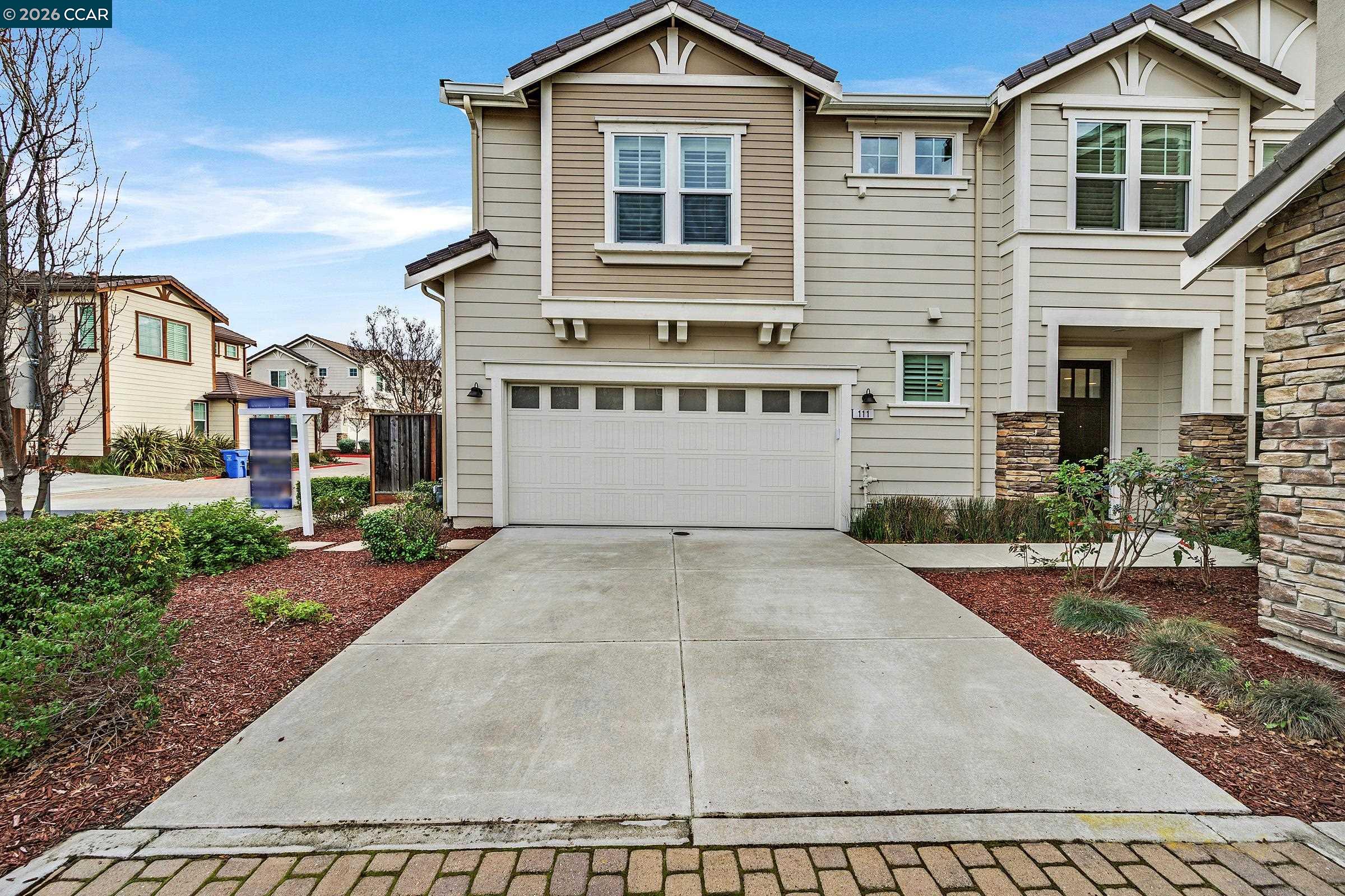 111 Elworthy Ranch Drive Danville, CA 94526 - Photo 2 of 43 a front view of a house with a yard and garage
