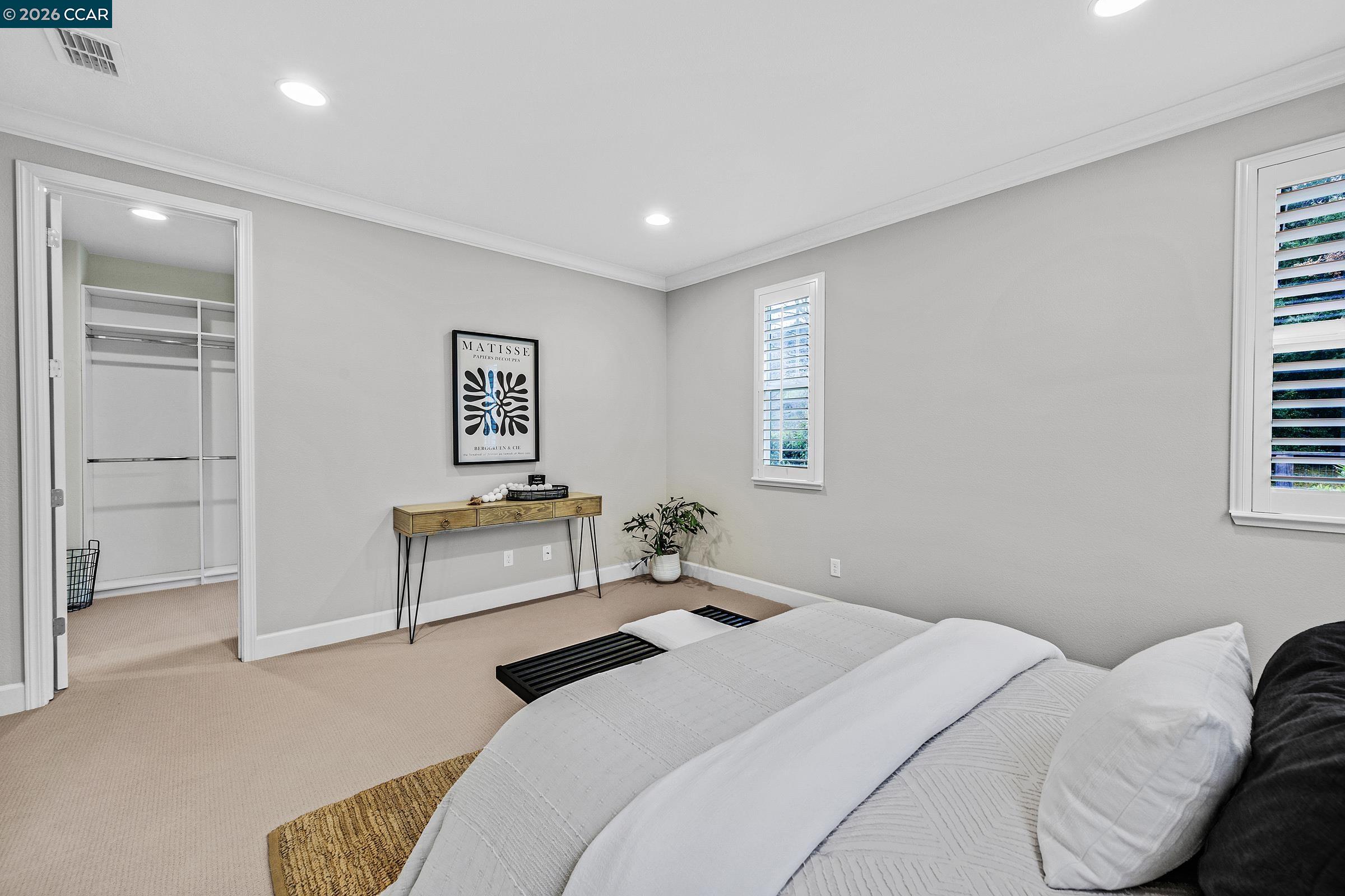 111 Elworthy Ranch Drive Danville, CA 94526 - Photo 28 of 43 a bedroom with a bed and a window