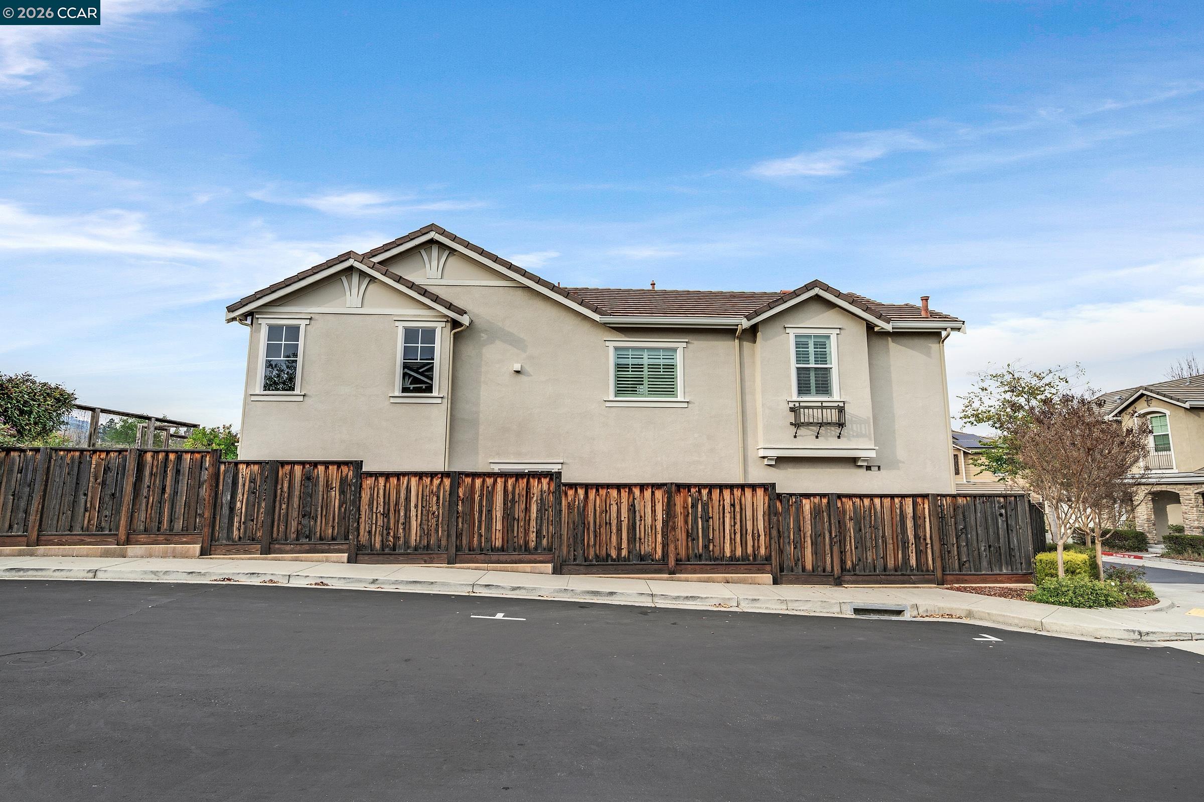 111 Elworthy Ranch Drive Danville, CA 94526 - Photo 41 of 43 a view of a house with wooden fence