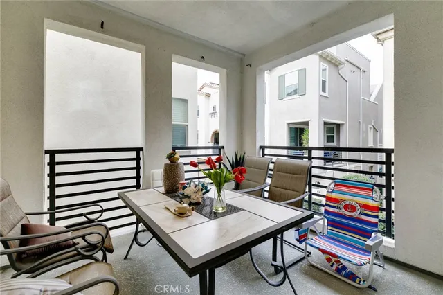 a room with furniture and a window