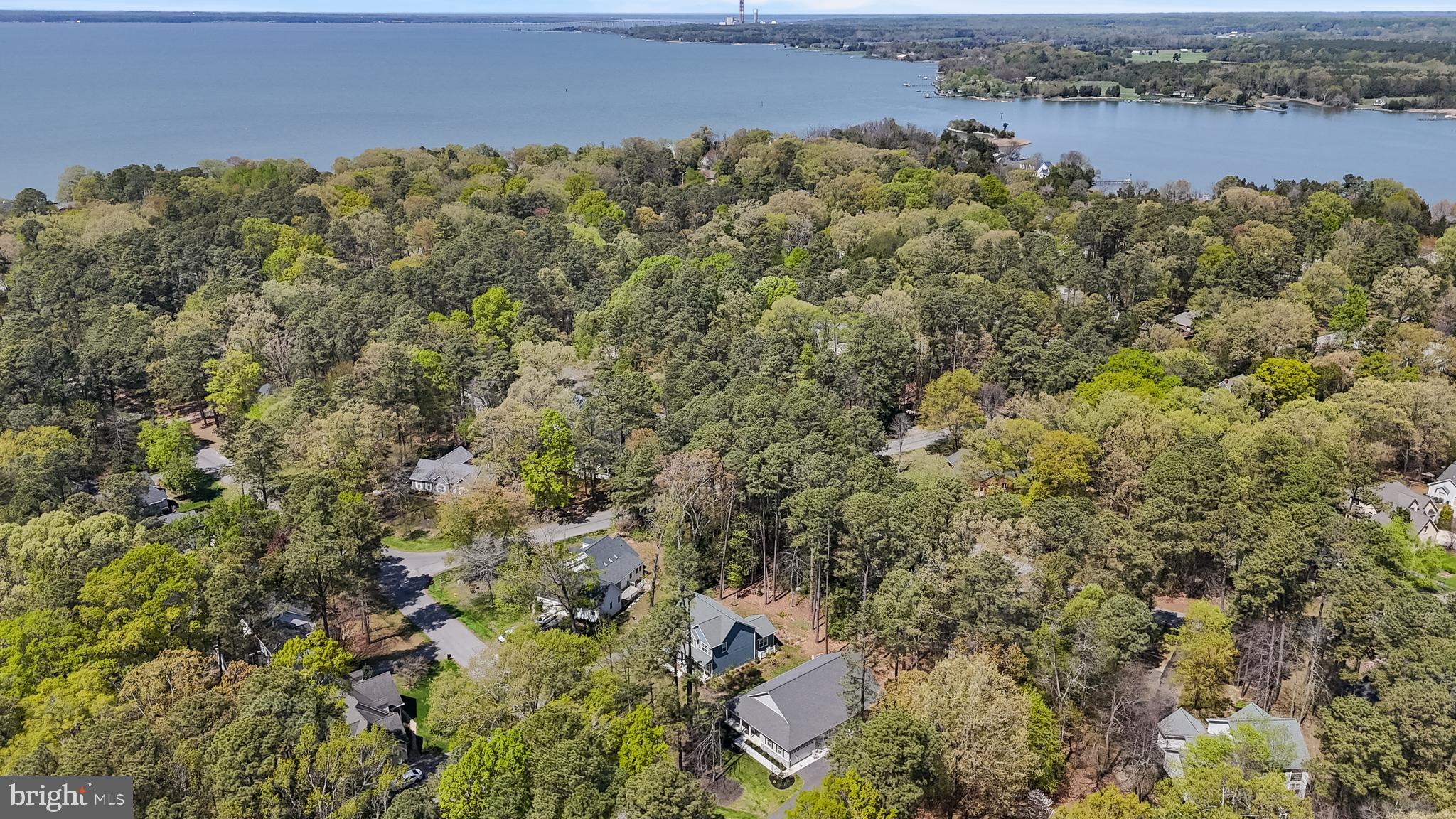 14730 Locust Court Swan Point, MD 20645 - Photo 30 of 30 an aerial view of a houses with a lake view