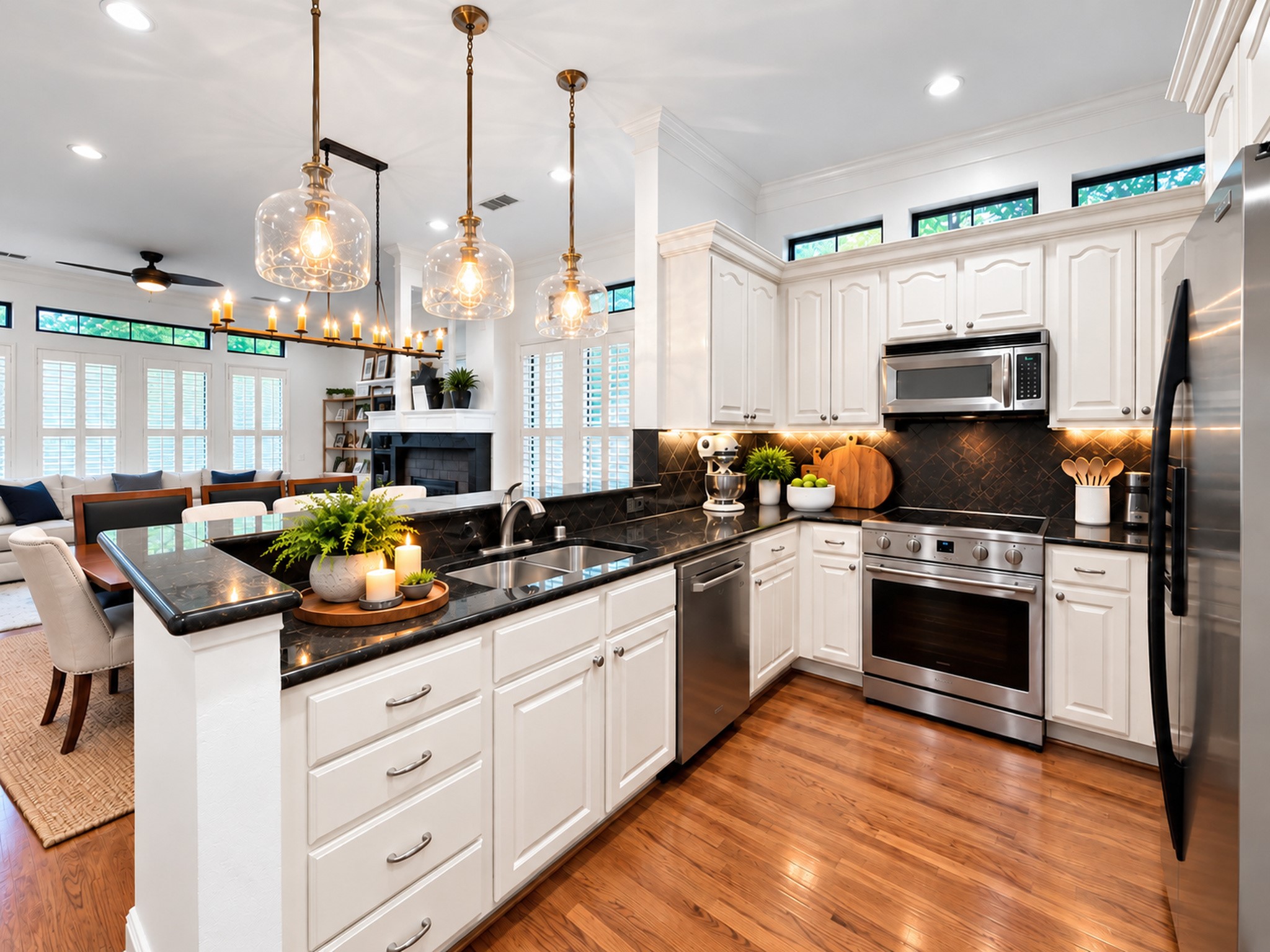 54 Riva Row The Woodlands, TX 77380 - Photo 13 of 50 Sparkeling Kichen is fresh and inviting