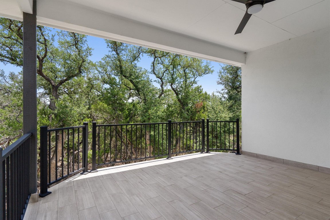 7705 Calcutta Run Drive Jonestown, TX 78645 - Photo 24 of 40 a view of a balcony with lake view