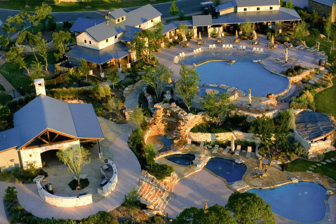 7705 Calcutta Run Drive Jonestown, TX 78645 - Photo 40 of 40 an aerial view of multiple houses with yard